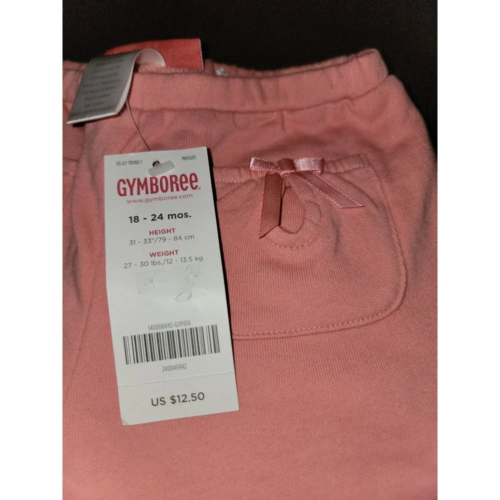 Gymboree aloha wahine coral shorts size 18 24 months nwt‎